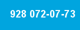 928 072-07-73